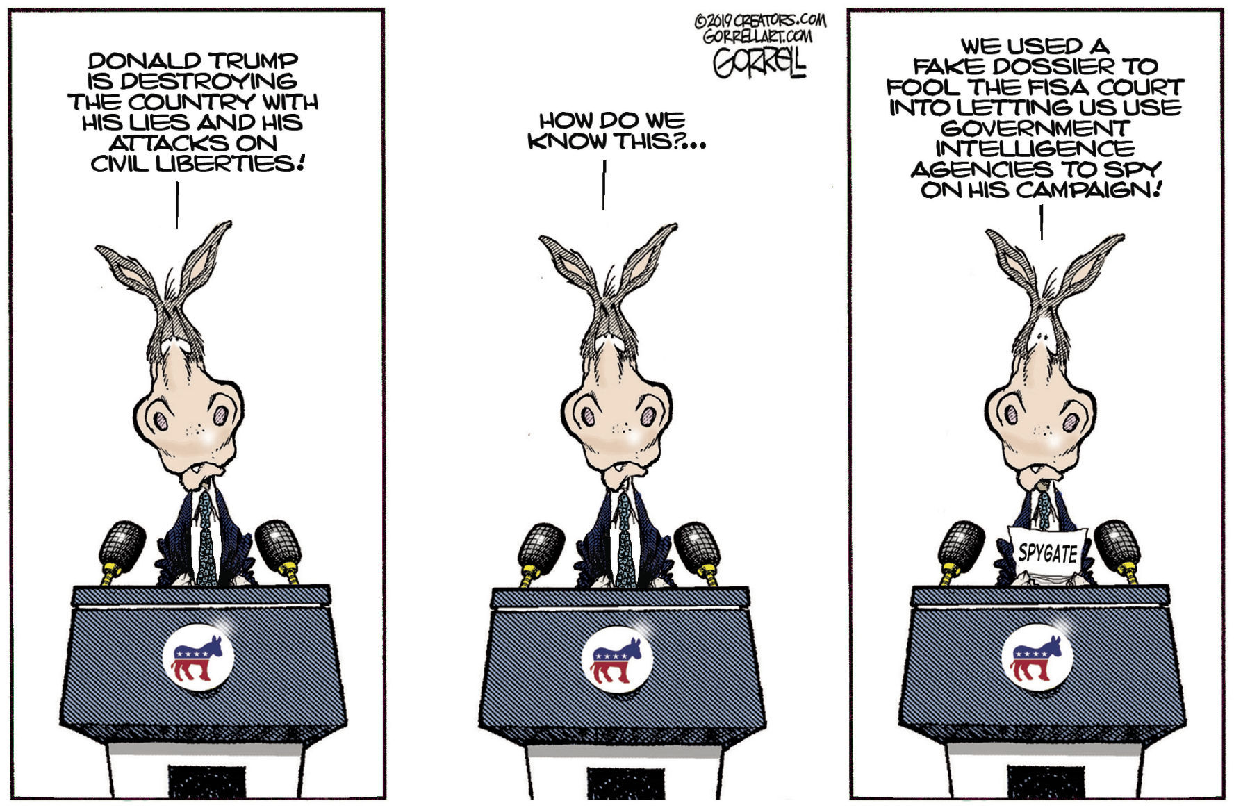 Editorial Cartoon for June 11, 2019